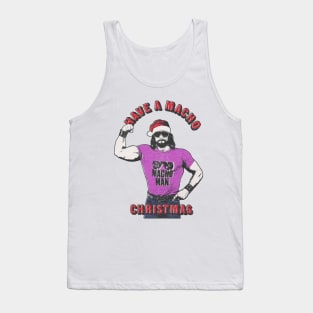 Have a Macho Christmas Tank Top